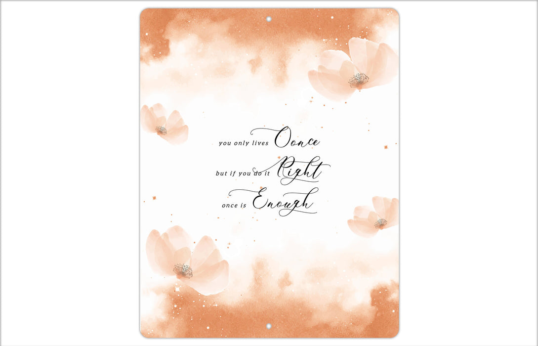 Custom Quote Metal Sign, Metal Quote Sign, Inspirational, Quote Sign, Home Quote Sign, Custom Signs, Personalized Quote, Personalized Sign