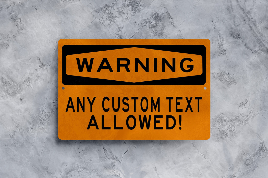 Custom Metal Warning Sign, Do Not Dumb Here, No Dumb Area, Funny Sarcastic Sign, Metal Garage Sign, Workshop Sign, Fathers Day Gift
