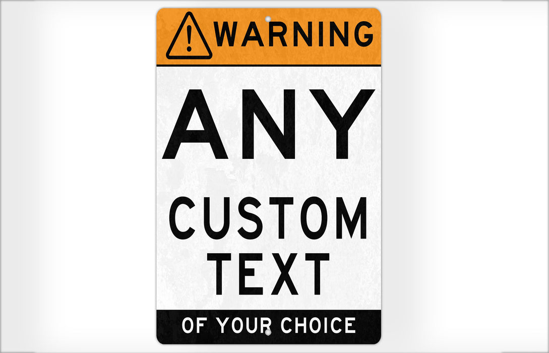 Custom Metal Warning Sign, Do Not Dumb Here, No Dumb Area, Funny Sarcastic Sign, Metal Garage Sign, Workshop Sign, Fathers Day Gift