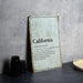 California State Definition - Metal Sign - Wall Decor
