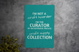 Funny Craft Hoarder Metal Sign, I'm Not a Craft Hoarder