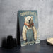 Sometimes I Laugh So Hard I Pee Metal Sign - Cute Polar Bear Decor, Funny Bathroom Art, Funny Home Decor, Laughter Quote