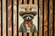 You've Yee'd Your Last Haw Metal Sign - Cute Raccoon Decor, Western Humor, Funny Animal Sign, Cowboy Raccoon Wall Art, Quirky Home Decor