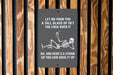 Let Me Pour You a Tall Glass of Get the Fuck Over It Metal Sign - Tough Love, Humor Decor, Sarcastic Sign, Motivational Quote, Unique Gift