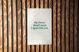 My Silence Doesn't Mean I Agree With You Metal Sign - Thoughtful Quote, Office Decor, Personal Boundaries, Silent Disagreement, Unique Gift