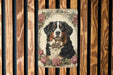 Victorian Portrait of Bernese Mountain Dog Metal Sign - Vintage Pet Decor, Dog Lover Gift, Animal Art, Unique Home Accent, Bernese Tribute