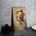 Victorian Portrait of a Golden Retriever Metal Sign - Regal Dog Art, Retriever Lover Gift, Vintage Decor, Warm Pet Portrait, Home Accent