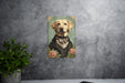 Victorian Portrait of a Labrador Retriever Metal Sign, Vintage Dog Art, Home Decor, Pet Lover Gift, Wall Hanging, Animal Portrait