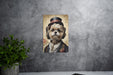 Victorian Portrait of a Shih Tzu Metal Sign, Elegant Dog Art, Vintage Pet Decor, Shih Tzu Lover Gift, Unique Wall Art