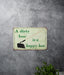 A Dirty Hoe is a Happy Hoe - Dirt Cheap - Metal Sign - Funny Garden Sign - Unique Garden Decor - Rustic Sign - Gift for Gardener