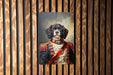 Victorian Portuguese Water Dog Metal Sign - Seafaring Companion, Noble Navigator, Aristocratic Sailor, Period Maritime Decor, Oceanic Breed