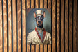 Victorian Doberman Painting Metal Sign - Regal Guardian, Noble Protector, Aristocratic Doberman, Period Decor, Guardian Breed Art