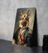 Victorian Warrior German Shepherd Metal Sign - Noble Guardian, Regal Protector, Heroic Shepherd, Period Warrior, German Shepherd Ar