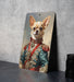 Victorian Warrior Chihuahua Metal Sign - Tiny Guardian, Noble Warrior, Period Chihuahua, Regal Protector, Chihuahua Decor