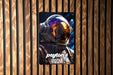 Astronaut Boys Room Sign - Metal Poster, Space Decor, Kids Wall Art, Personalized Room, Outer Space Theme