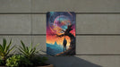 Sci-Fi Alien Themed Wall Art Metal Sign - Extraterrestrial Encounter, Space Beings, Cosmic Mystery, Alien Landscape, Future World