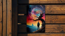 Sci-Fi Alien Themed Wall Art Metal Sign - Extraterrestrial Encounter, Space Beings, Cosmic Mystery, Alien Landscape, Future World