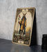 DND Style The Fool Wall Art Metal Sign - Fantasy Journey, Medieval Tarot, Adventurous Spirit, Role Play Imagery, Quest Beginnings