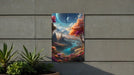 Alien World Nature Wall Art Metal Sign - Extraterrestrial Flora, Sci-Fi Landscape, Cosmic Wilderness, Space Frontier, Otherworldly Beauty