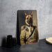 Victorian Belgian Malinois Metal Sign - Noble Protector, Regal Service Dog, Aristocratic Guard, Period Military Decor, Historic Breed
