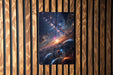 Epic Galaxy Sci-Fi Wall Art Metal Sign - Cosmic Adventure, Space Opera, Universe Exploration, Galactic Art, Starry Scene