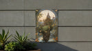 Floating Castle Fantasy Painting Metal Sign - Dreamworld Decor, Sky Fortress, Magical Realm, Enchanted Castle, Airborne Wonder