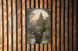 Floating Castle Fantasy Painting Metal Sign - Dreamworld Decor, Sky Fortress, Magical Realm, Enchanted Castle, Airborne Wonder