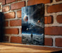 Fantasy Space Astronaut Art Metal Sign - Cosmic Explorer, Interstellar Travel, Space Suit Dream, Galactic Adventure, Star Walker