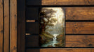 Fantasy Nature Wall Art Metal Sign - Enchanted Forest, Magical Landscape, Mystical Woods, Dreamy Scenery, Fairy Tale Decor