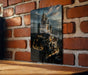 Castle in Nature Fantasy Wall Art Metal Sign - Mystical Fortress, Enchanted Kingdom, Fairy Tale Castle, Magical Landscape, Epic Scenery