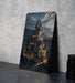 Castle in Nature Fantasy Wall Art Metal Sign - Mystical Fortress, Enchanted Kingdom, Fairy Tale Castle, Magical Landscape, Epic Scenery