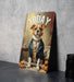 Today I Will Eat Two Corn Dogs Metal Sign - Food Humor, Determined Statement, Whimsical Quote