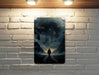 Beautiful Black Hole Wall Art Metal Sign - Cosmic Decor, Space Art, Galaxy Theme, Sci-Fi Wall, Universe Mystery
