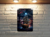 Beautiful Sailing Wall Art Metal Sign - Nautical Decor, Ocean Journey, Sailboat Scene, Maritime Art, Adventure Theme