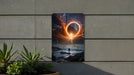 Black Hole Nature Wall Art Metal Sign - Cosmic Wilderness, Space Decor, Sci-Fi Art, Galaxy Theme, Celestial Beauty