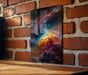 Colorful Galaxy Wall Art Metal Sign - Cosmic Decor, Space Art, Universe Painting, Sci-Fi Beauty, Astral Design