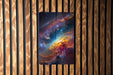 Colorful Galaxy Wall Art Metal Sign - Cosmic Decor, Space Art, Universe Painting, Sci-Fi Beauty, Astral Design