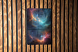 Colorful Universe Wall Art Metal Sign - Cosmic Decor, Space Art, Galaxy Design, Sci-Fi View, Astral Beauty