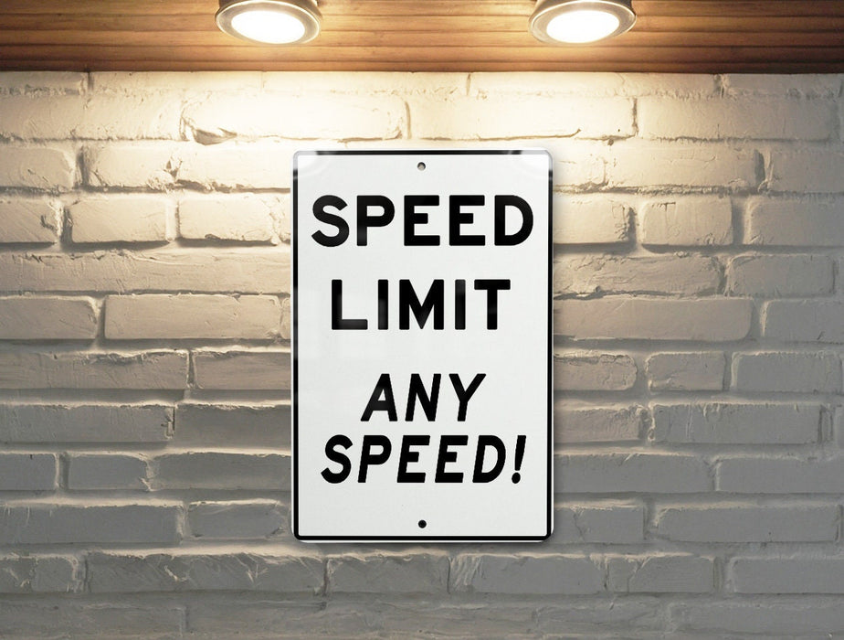 Custom Speed Limit Sign, Outdoor Metal Sign, Custom Speed Sign, Speed Limit 69