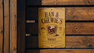 Star Wars Metal Sign, Hans, Chewie, Mancave/Bar Sign, Star Wars Whiskey, Vintage Style Sign