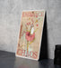 Embrace Chaos - Metal Sign - Funny Frog Art, Wall Art, Vintage Style Wall Art, Cute Frog, Funny Gift