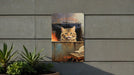 Everything Is Fine Dumpster Fire Art Metal Sign, Humorous Wall Art, Quirky Decor, Modern Chaos Humor, Funny Home Sign