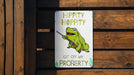 Hippity Hoppity Get Off My Property - Metal Sign - Funny No Trespassing Sign - Funny Wall Decor