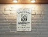 Today's Soup Is Whiskey With Ice Croutons Metal Sign - Humorous Bar Decor, Whiskey Lovers Gift, Funny Kitchen Art, Unique Wall Sign