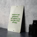 Tomorrow Isn't Guaranteed Metal Sign - Bold Advice, Humor Decor, Sarcastic Sign, Life Motto, Unique Gift
