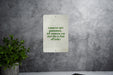 Tomorrow Isn't Guaranteed Metal Sign - Bold Advice, Humor Decor, Sarcastic Sign, Life Motto, Unique Gift