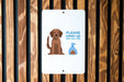 Clean Up After Dog Metal Sign - Pet Care, Eco-Friendly, Yard Decor