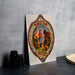 Biningers Bourbon Vintage Metal Poster - Travelers Guide Sign, Classic Bar Decor