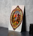 Biningers Bourbon Vintage Metal Poster - Travelers Guide Sign, Classic Bar Decor