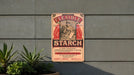 Flexible Starch Metal Poster - Vintage Laundry Sign, Retro Washing Ad
